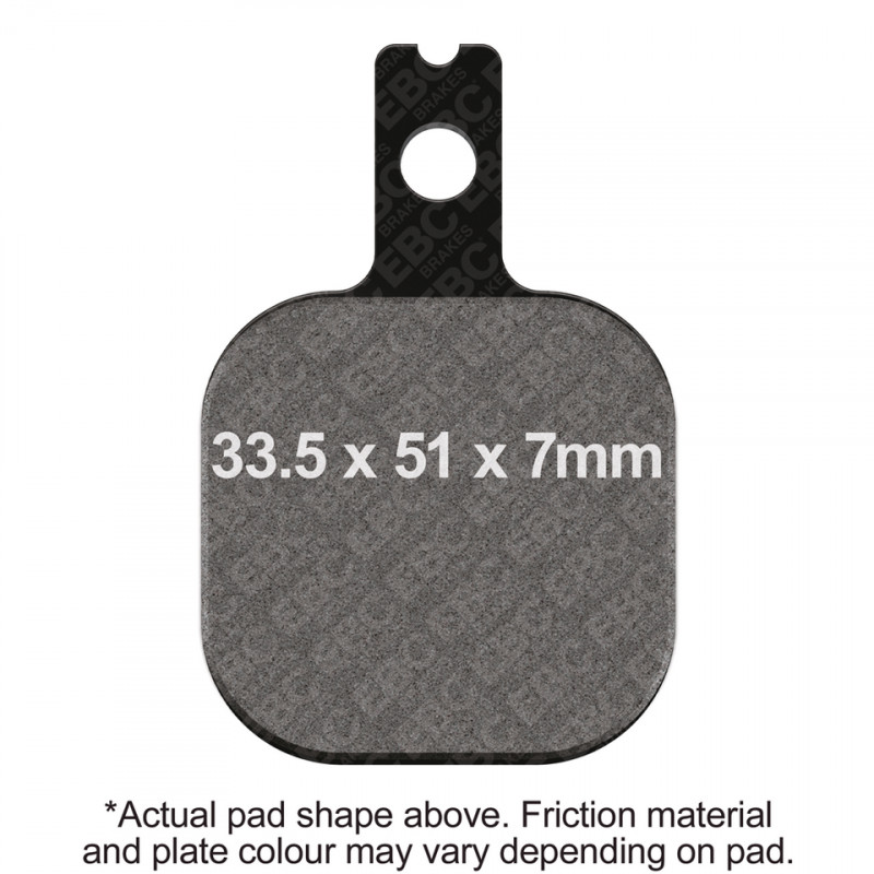 Plaquettes de frein EBC pour étrier Harrison Billet 6 "Mini" 743050 Plaquettes aftermarket Plaquettes de frein EBC pour étrier Harrison Billet 6 "Mini" 743050 Plaquettes aftermarket