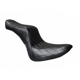 Selle Le Pera Cherokee avec coutures diamant 755417 Selles pour Milwaukee Eight Softail