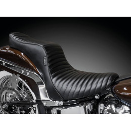Selle Le Pera Cherokee plissée 755420 Selles pour Milwaukee Eight Softail