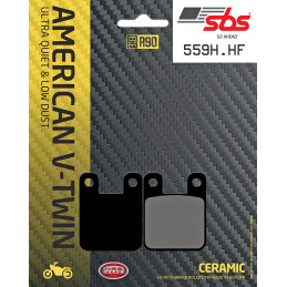 Plaquettes de frein SBS pour étrier Performance Machine 125X4S, 125X4SL, 125X2 et GMA 4 pistons premier style 231256 Etriers ...