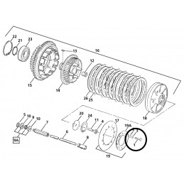 Visserie américaine zinguée Grade-5 hexagonale OEM 2881W 742061 Pièces pour Harley-Davidson Visserie américaine zinguée Grade-5 hexagonale OEM 2881W 742061 Pièces pour Harley-Davidson