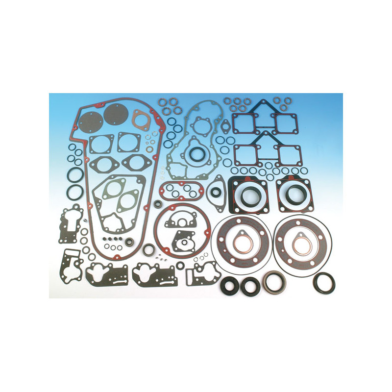 Pochette de joints complète pour Harley-Davidson Shovelhead 1966-1984 4 vitesses M513674 Pièces pour Harley-Davidson