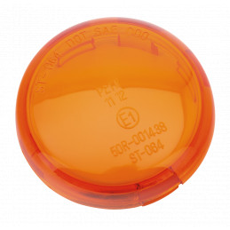 Cabochon de clignotant style Deuce orange homologué CEE OEM 68973-00 & 68907-00 162353 Cabochons de clignotants