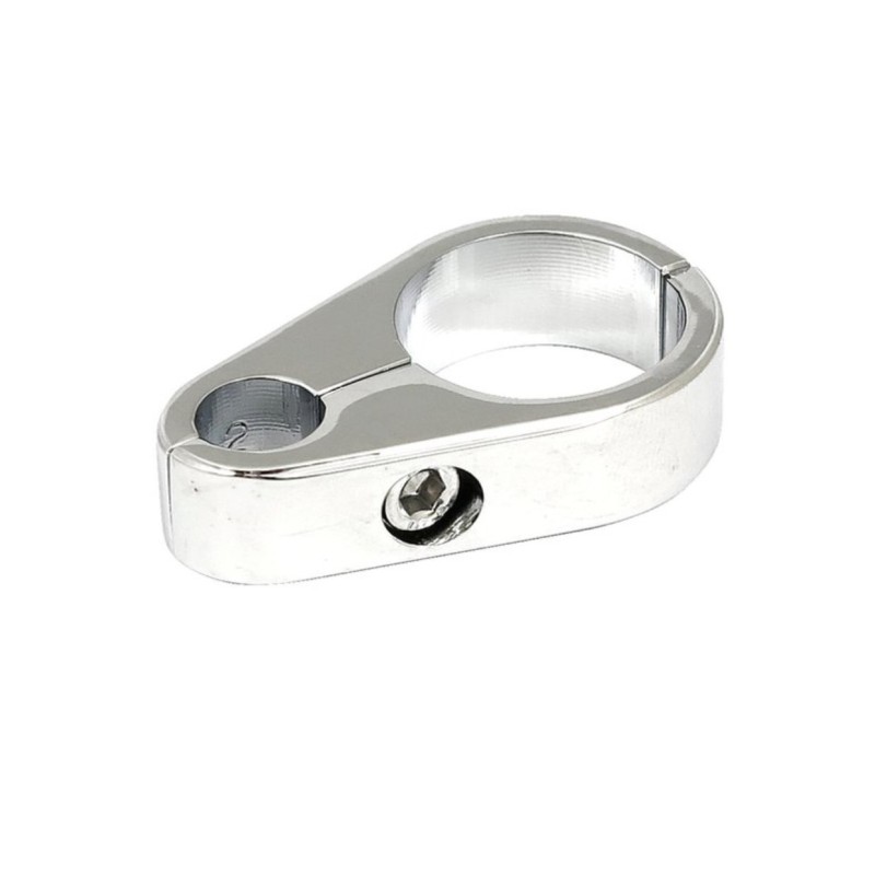 Passe cable Zodiac en alu chromé 061103 Commandes de guidon