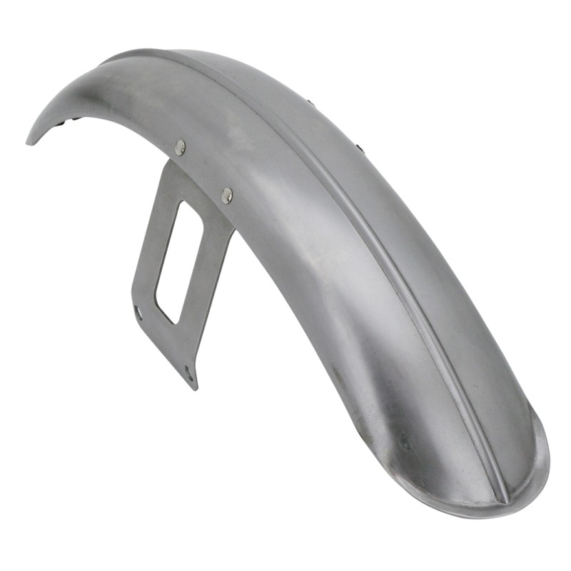 Garde-boue avant Mustang acier brut avec fixations Wide Glide 090486 Garde-Boue Avant