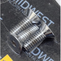 Visserie chromée pour cache module de Sportster 1982-2003 239912 Accessoires de cadre