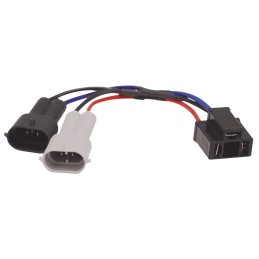 Adaptateur de prise de phare H9 et H11 à ampoule H4 pour modèles 2017 à 2024 753014 Optiques de phare