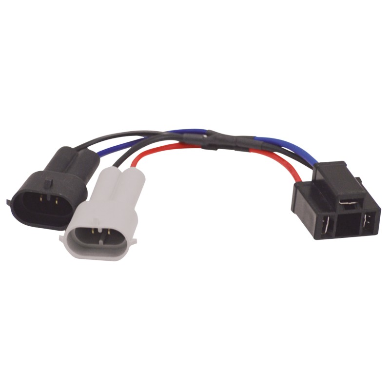 Adaptateur de prise de phare H9 et H11 à ampoule H4 pour modèles 2017 à 2024 753014 Optiques de phare