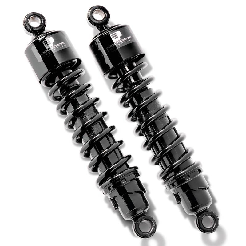 Amortisseurs à Gaz Progressive Suspension 11 1/2" (292mm) noirs 744742 Suspension arrière