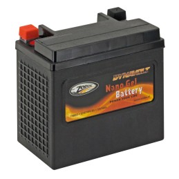 Batterie Dynavolt Nano Gel remplace les batteries YTX14LBS, 14AH, 315CA, 260CCA OEM 65958-04 738862 Batteries DynaVolt Nano Gel