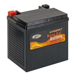 Batterie Dynavolt Nano Gel remplace les YTX30-L, 30AH, 520CA, 416CCA OEM 66010-97B 738864 Batteries DynaVolt Nano Gel