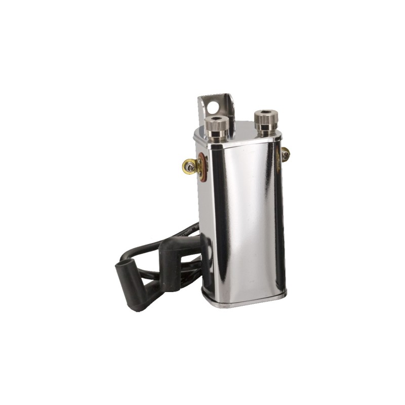 Bobine d'allumage chromée 12 volt style Vintage 152104 Bobines d'allumage