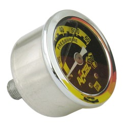Manomètre de pression d'huile Accel inox poli 60 PSI 233820 Jauges de pression d'huile