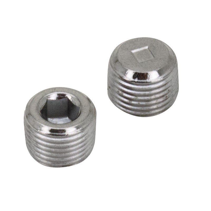 Bouchons de vidange chromés pour fourche Hydra Glide OEM 45830-48 758592 Fourreaux de Fourche