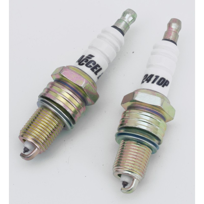 Bougies platine Accel 2410P OEM 32342-04 OEM 5R6A 237308 Bougies d'allumage