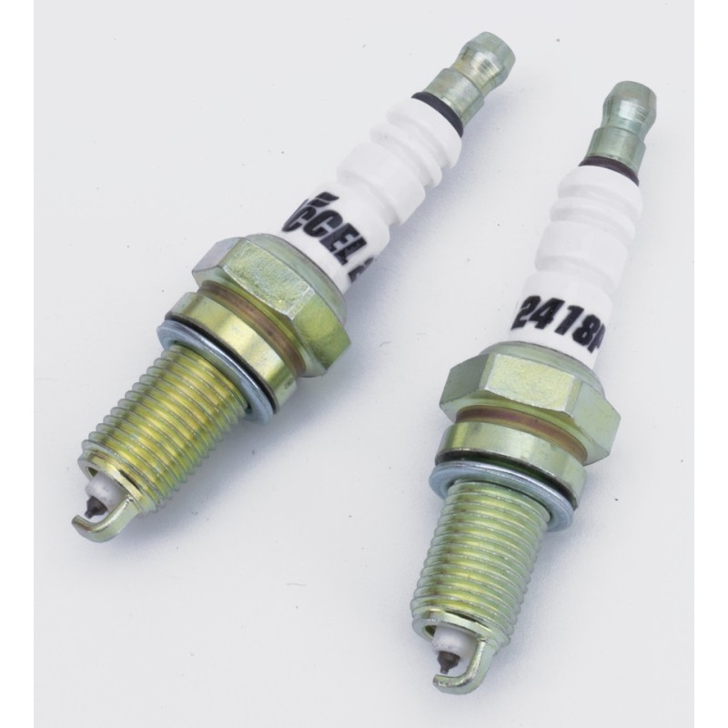 Bougies platine Accel 2418P RA8HC OEM 32362-04 OEM 6R12 237311 Bougies d'allumage