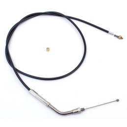 Cable de gaz retour Barnett USA pour carburateur S&S Super E et G avec tirage 1986-1995 fileté 710285 Cables de gaz et embrayage