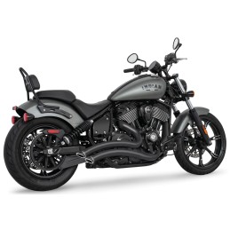 Echappement Freedom Performance Sharp Curve Radius noir pour Indian Thunderstroke IIN00441 Echappements pour Indian