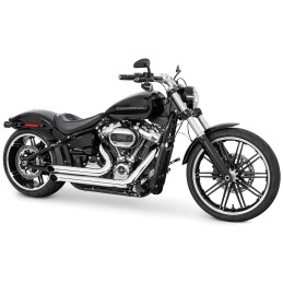 Echappement homologué Freedom Performance Declaration Turn Out chromé 765828 Ligne pour Softail Milwaukee Eight