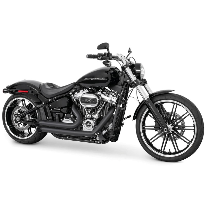 Echappement homologué Freedom Performance Declaration Turn Out noir 765829 Ligne pour Softail Milwaukee Eight