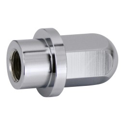 Ecrou chromé pour plaque latérale avec axe de roue de 3/4" (19.05 mm) 744620 Supports feux arrière et plaque