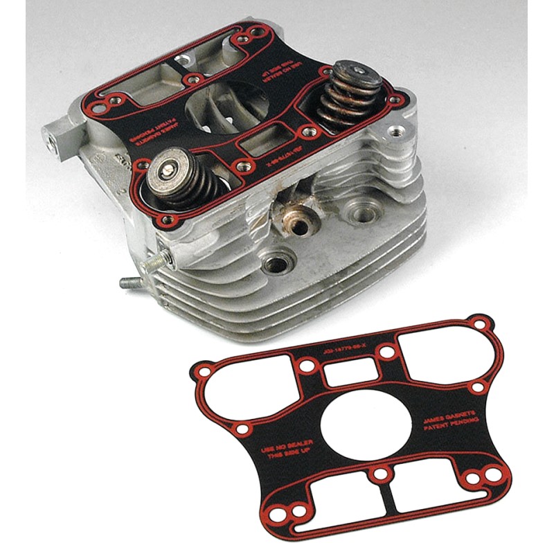 Joints de cache culbuteur en une pièce James Gasket acier siliconé OEM 16800-84 741163 Cache Culbuteur