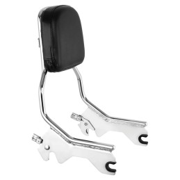 Sissy bar monobloc amovible chromé pour Softail Deluxe, Heritage, Slim, Street Bob et Standard 770768 Sissy Bars et kits de f...