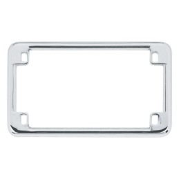 Entourage de plaque d'immatriculation chromé format US 083000 Supports feux arrière et plaque