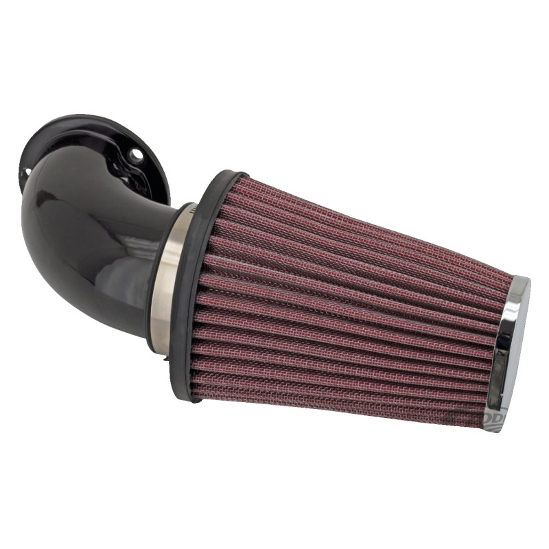 Filtre à air Zodiac conique HP haut débit avec pipe noire coudée à 90° 120375 Filtres a  Air