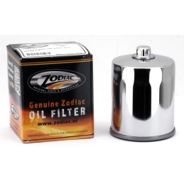 Filtre à huile chromé 30 microns OEM 63805-80A, 63796-77A 120143 Filtres a  Huile