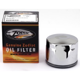 Filtre à huile chromé 30 microns OEM 63810-80A & 63782-80 121011 Filtres a  Huile