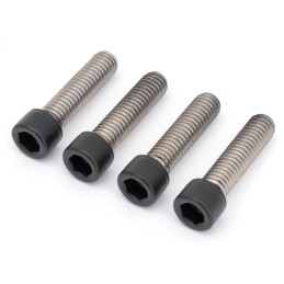 Vis de potence de guidon an acier inoxydable noir OEM 4350A 770447 Risers et potences de guidon