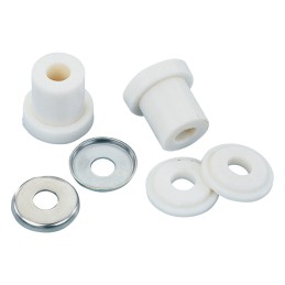 Fixations de risers à montage rigide pour Harley-Davidson 358268 Silent bloc de guidons