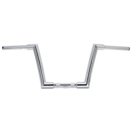 Guidon Ape Hanger style Chicano de 28 cm de hauteur chromé 053770 Guidons