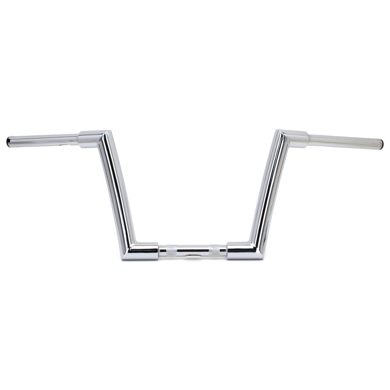 Guidon Ape Hanger style Chicano de 28 cm de hauteur chromé 053770 Guidons