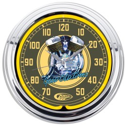 Horloge murale Zodiac néon Flathead 999967 Horloges murales Zodiac neon