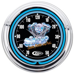Horloge murale Zodiac néon Ironhead 999971 Horloges murales Zodiac neon
