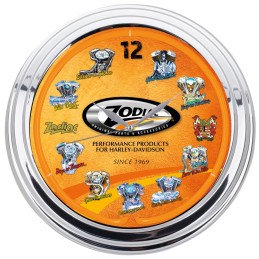 Horloge murale Zodiac néon Through the Time 999970 Horloges murales Zodiac neon