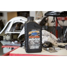 Huile moteur Spectro USA Heavy Duty SAE 20 W 50 pour Harley-Davidson 745055 Huile Spectro USA