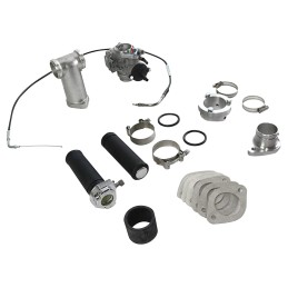 Kit carburateur Dell'Orto Pumper 38 mm pour Panhead 736958 Admission pour Harley-Davidson Panhead 1948-1965