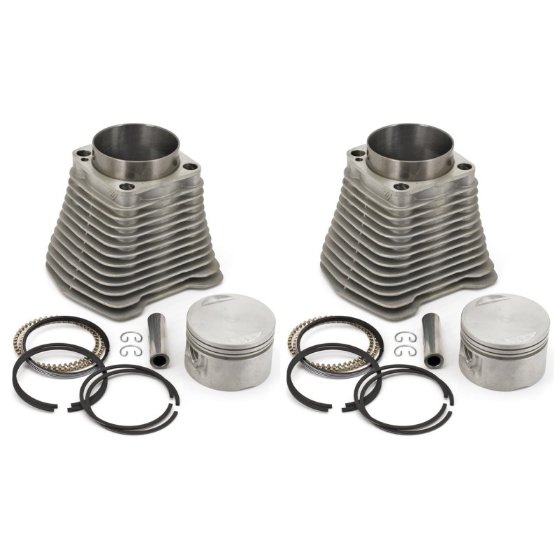 Kit cylindres pistons prêts à installer finition aluminium OEM 16510-83A 712054 Cylindres
