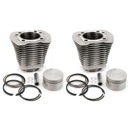 Kit cylindres pistons prêts à installer finition aluminium OEM 16447-88 712056 Cylindres
