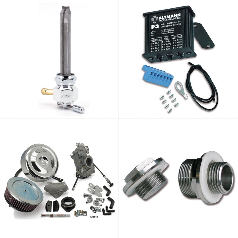 Kit de conversion d'injection en carburateur Mikuni HSR 42 pour 1999-2001 Touring 795005 Kits de conversion d'injection en ca...