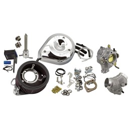 Kit de conversion d'injection en carburateur S&S Super E 795012 Kits de conversion d'injection en carburateur