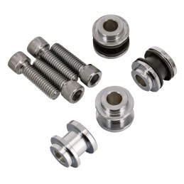 Kit de fixation de sissy-bar et porte-bagage chromé OEM 52300378 086022 Sissy Bars et kits de fixation