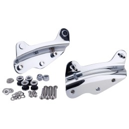Kit de montage 4 points chromé pour accessoires détachables OEM 54205-09A 768992 Sissy Bars et kits de fixation