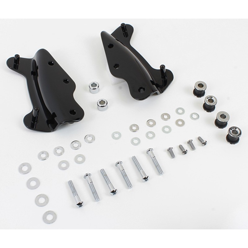 Kit de montage 4 points noir pour accessoires détachables OEM 54246-09A 768993 Sissy Bars et kits de fixation