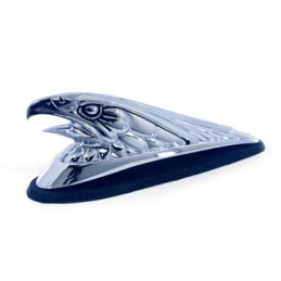 Enjoliveur de garde boue tête d'aigle chromé 090219 Enjoliveurs de garde boue