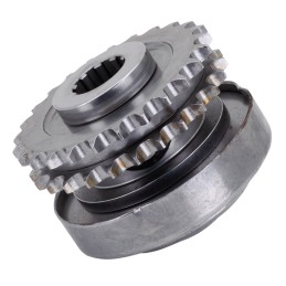 Kit complet pignon compensateur amortisseur de couple 241274 Pièces pour Harley-Davidson