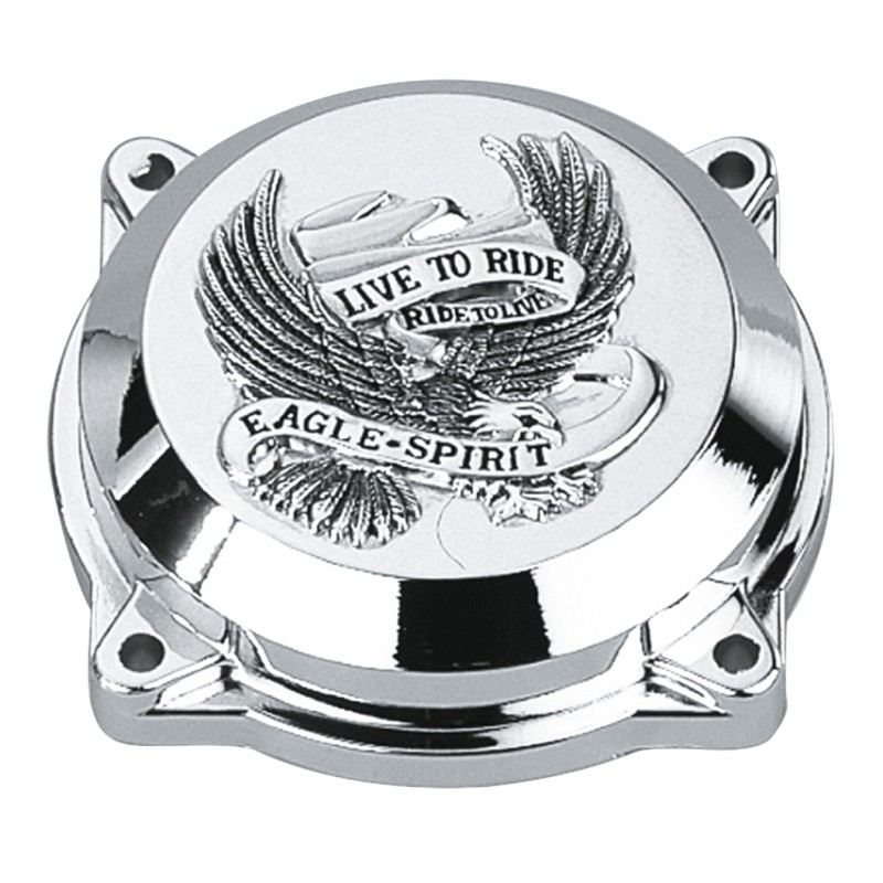 Couvercle chromé Eagle Spirit de carburateur Keihin CV 40 Harley-Davidson OEM 27040-88, 27261-96 301858 Pièces pour carburate...